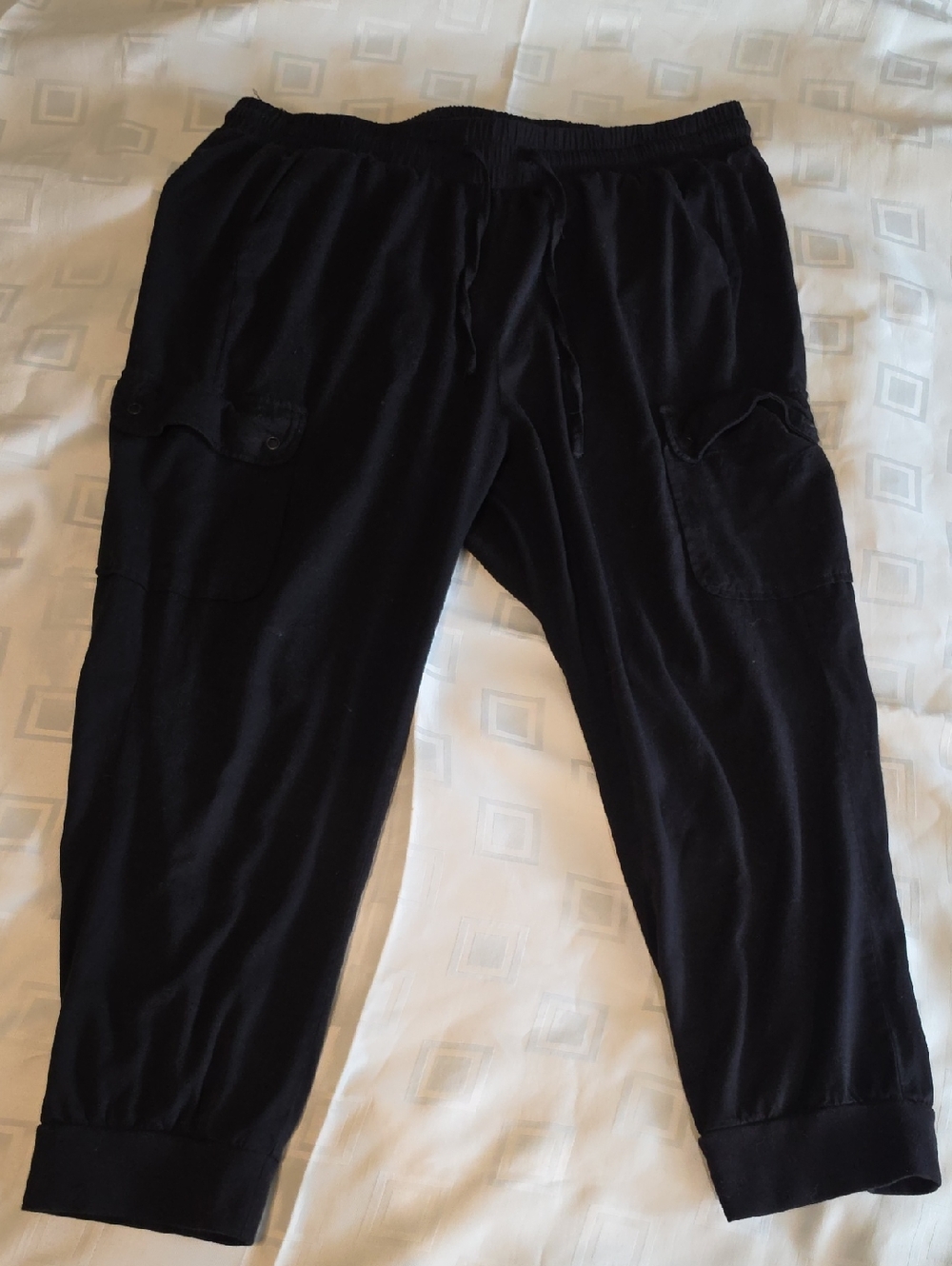 torrid Black Cargo-Style Jogger Pants